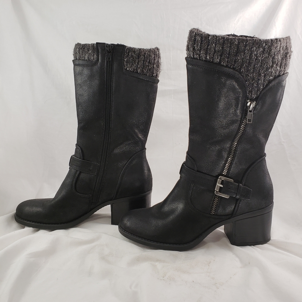 Like New Black Beartrap Boots size 8.5